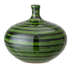 Bloomingville Vase Green 12,5 cm •