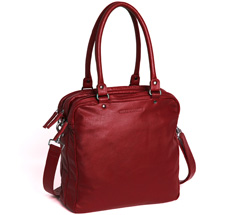 Sticks and Stones Ledertasche Austin Red Washed