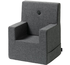 by KlipKlap KK Kids Chair Sessel XL Blue Grey/Grey