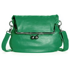 Sticks and Stones Ledertasche Cannes Cactus Green Washed