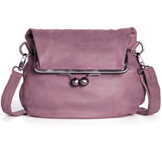 Sticks and Stones Ledertasche Cannes Mauve Pink Washed