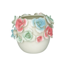 GreenGate Aufbewahrungsgefäß Vase Rose Multicolor Medium
