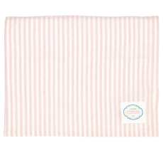 GreenGate Tischdecke Alice Stripe Pale Pink 145x250