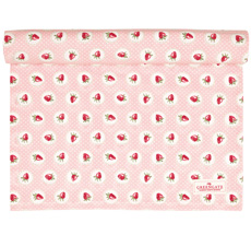 GreenGate Tischläufer Strawberry Pale Pink