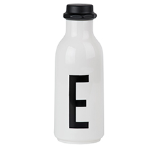 Design Letters Wasserflasche E •