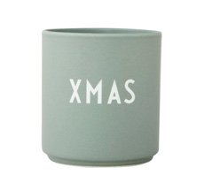 Design Letters Porzellan Becher Favourite Cups X-Mas Green