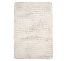 House Doctor Teppich Crochet Weiß 90 x 60 