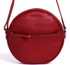 Sticks and Stones Ledertasche Juno Red Washed