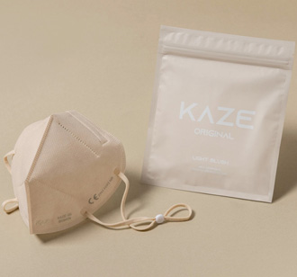 KAZE FFP2 Masken Light Blush 10er-Set 
