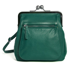 Sticks and Stones Ledertasche Lyon Washed Pine Green 