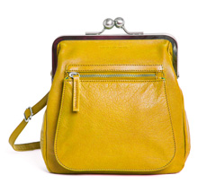 Sticks and Stones Ledertasche Lyon Yellow Washed 