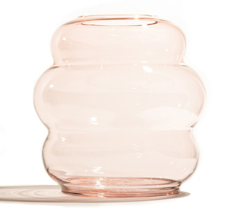 FUNDAMENTAL.BERLIN Vase Muse Medium Clear Copper