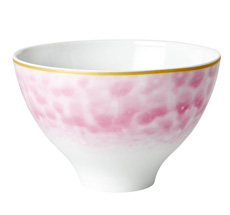 Rice Porzellan Schüssel Glaze Bubblegum Pink •