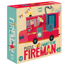 Londji Puzzle I want to be... Fireman 36-teilig