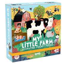 Londji Pocket Puzzle My Little Farm 36-teilig