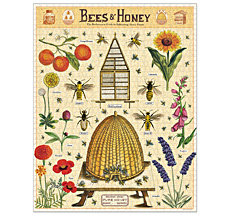 Cavallini Puzzle Bees & Honey 1000-teilig