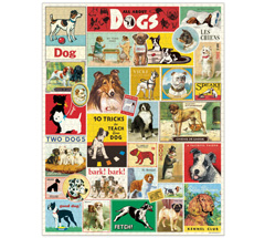 Cavallini Puzzle Dogs 1000-teilig