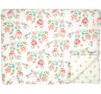 GreenGate Tagesdecke Quilt Columbine white
