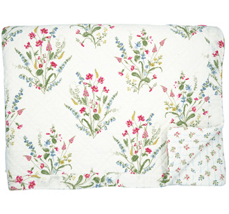 GreenGate Tagesdecke Quilt Elwin white