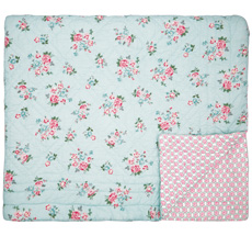 GreenGate Quilt Tagesdecke Sonia Pale Blue