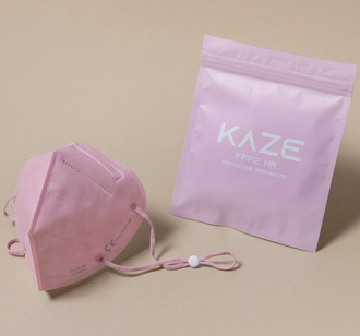 KAZE FFP2 Masken Rose Quartz 10er-Set 
