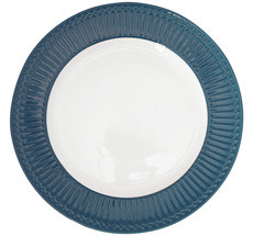 GreenGate Speiseteller Alice Ocean Blue 26,5 cm 