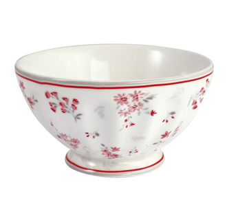 GreenGate Schale French Bowl Emberly white XL