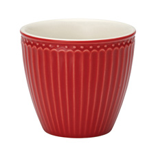 GreenGate Latte Cup Alice Red