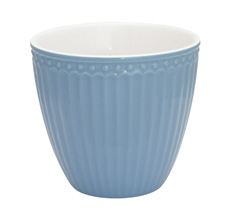 GreenGate Latte Cup Becher Alice Sky Blue 