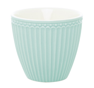 GreenGate Latte Cup Becher Alice cool mint