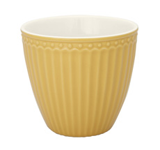 GreenGate Latte Cup Becher Alice Honey Mustard