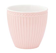 GreenGate Latte Cup Becher Alice Pale Pink