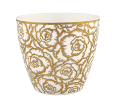Gate Noir by GreenGate Latte Cup Blossom Gold •