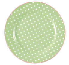 GreenGate Teller Spot Pale Green 20,5 cm