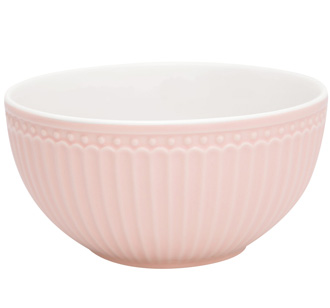 GreenGate Servierschüssel Alice Pale Pink medium