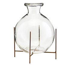 House Doctor Vase mit Halterung Lana 17 cm