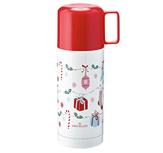 GreenGate Thermosflasche Jingle Bell White 350ml •