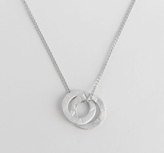 Susi Cala Kette mit Anhänger Twin 'XS' Sterlingsilber