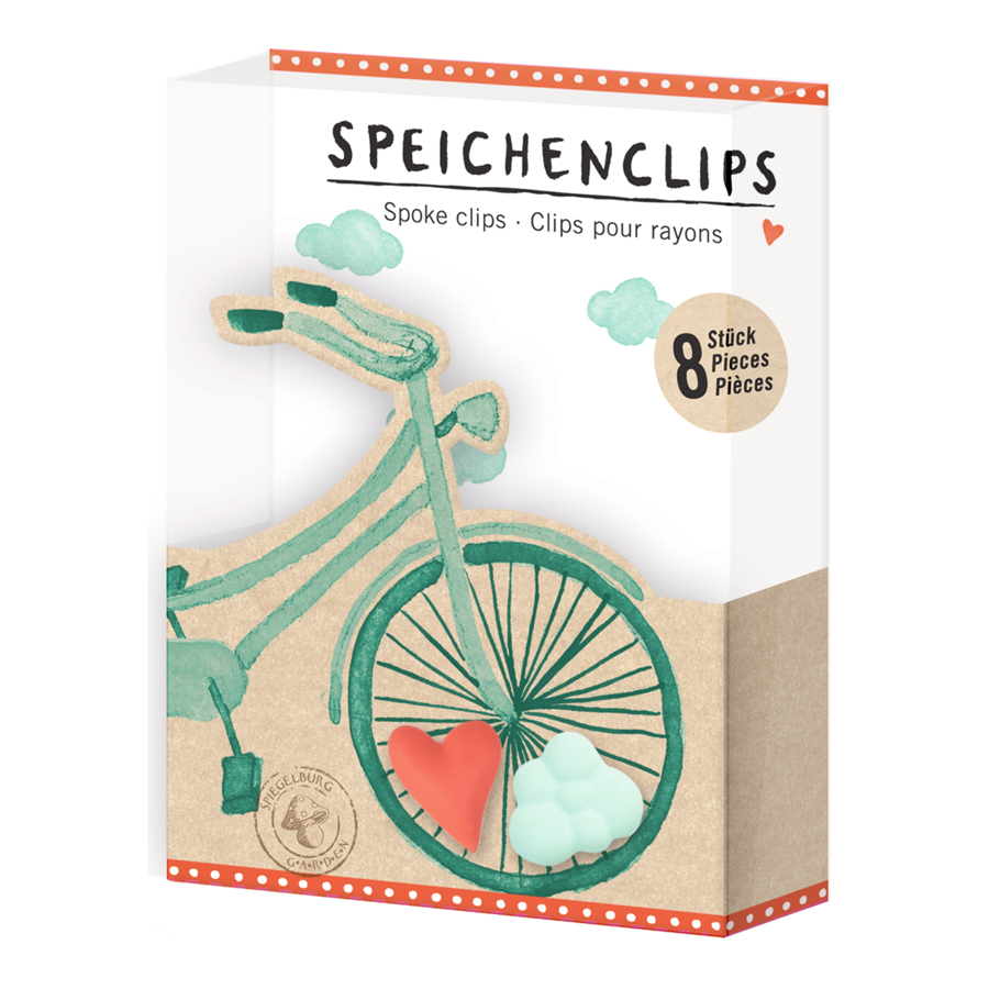 Speichenclips Fahrrad