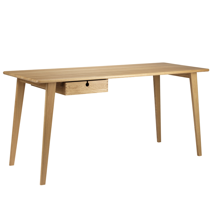 FDB Mobler C67 Butler Schreibtisch Natur 156 x 60 cm