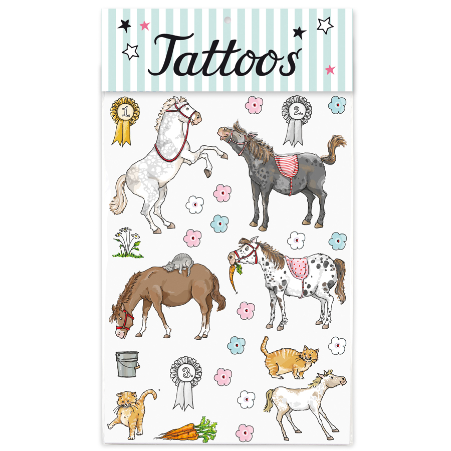 krima &amp; isa KinderTattoo Pony online kaufen Emil &amp; Paula